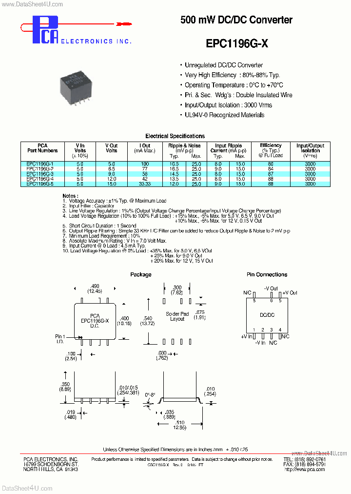 EPC1196G-X_179325.PDF Datasheet