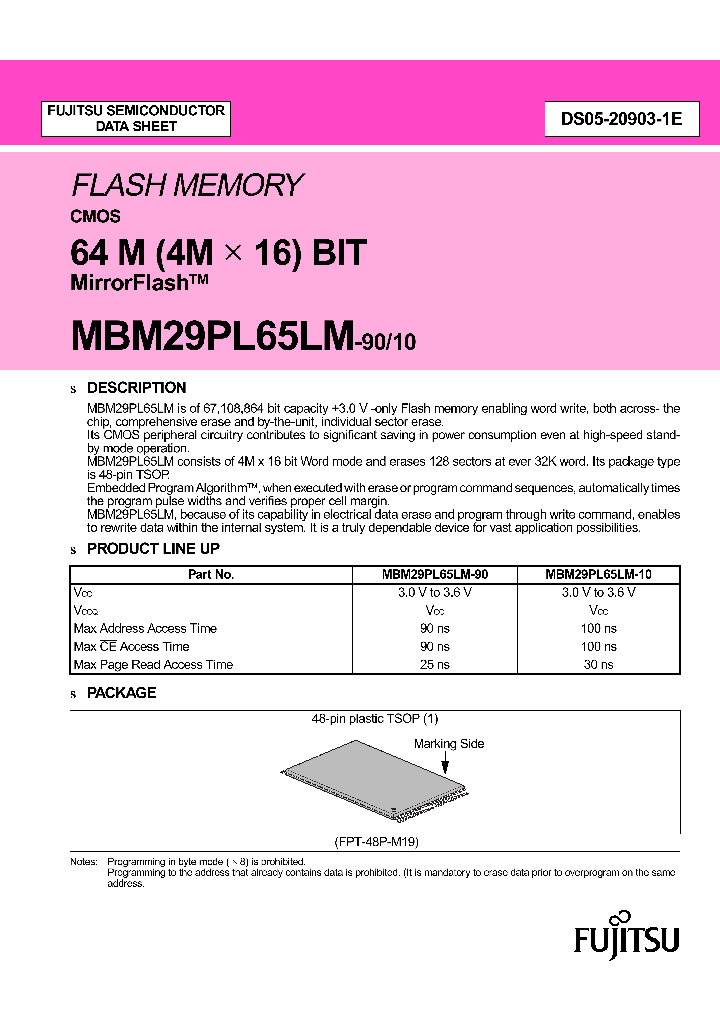 MBM29PL65LM-90_515636.PDF Datasheet