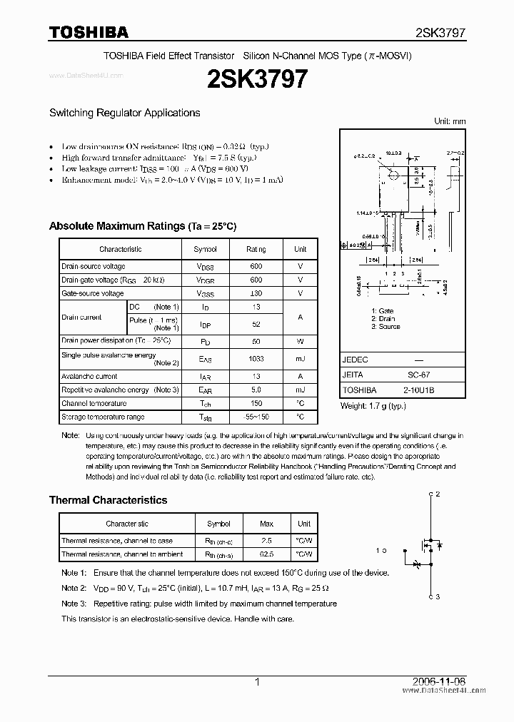 K3797_839259.PDF Datasheet