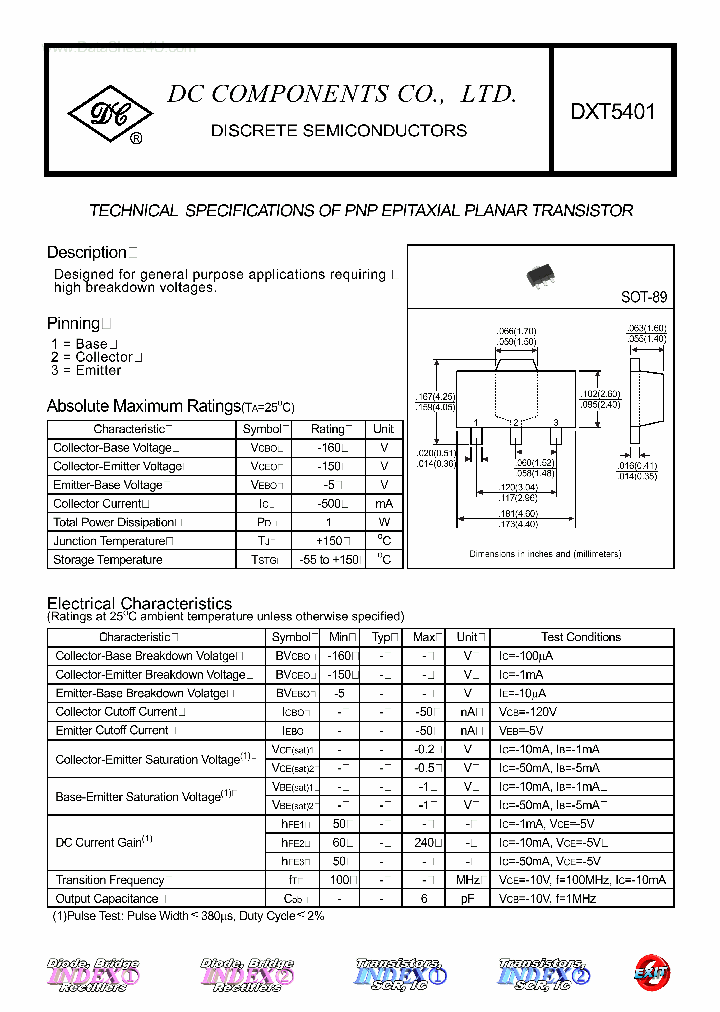 DXT5401_868150.PDF Datasheet