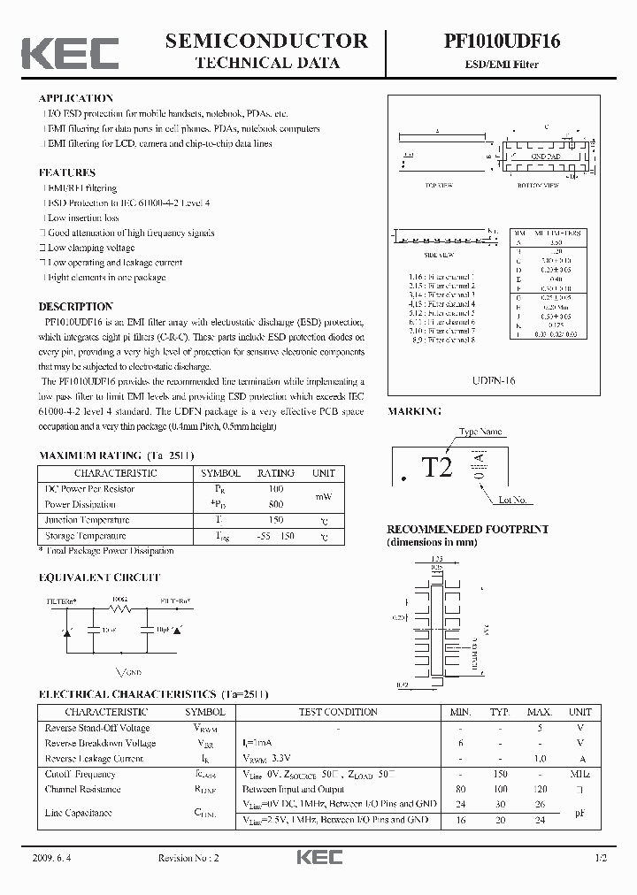 PF1010UDF16_1188039.PDF Datasheet