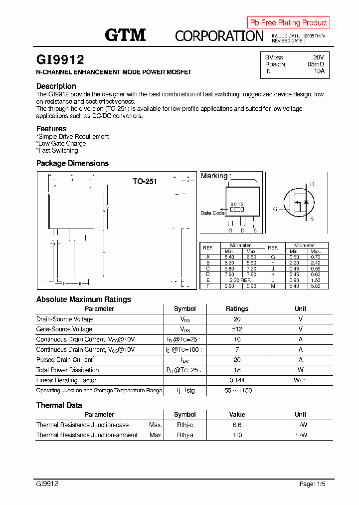 GI9912_1210835.PDF Datasheet