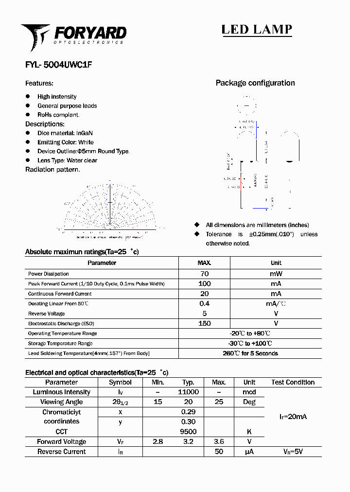 FYL-5004UWC1F_1259385.PDF Datasheet