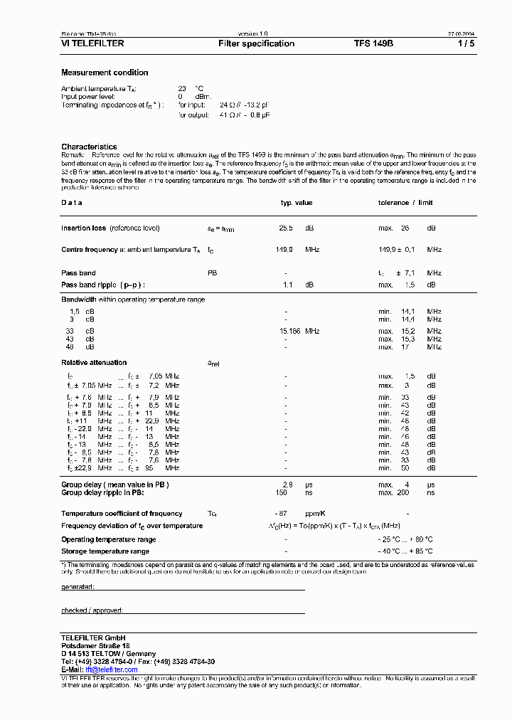 TFS149B_1346316.PDF Datasheet