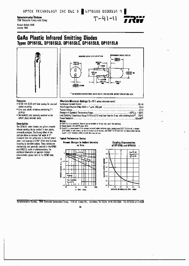 OP161SLA_1329761.PDF Datasheet