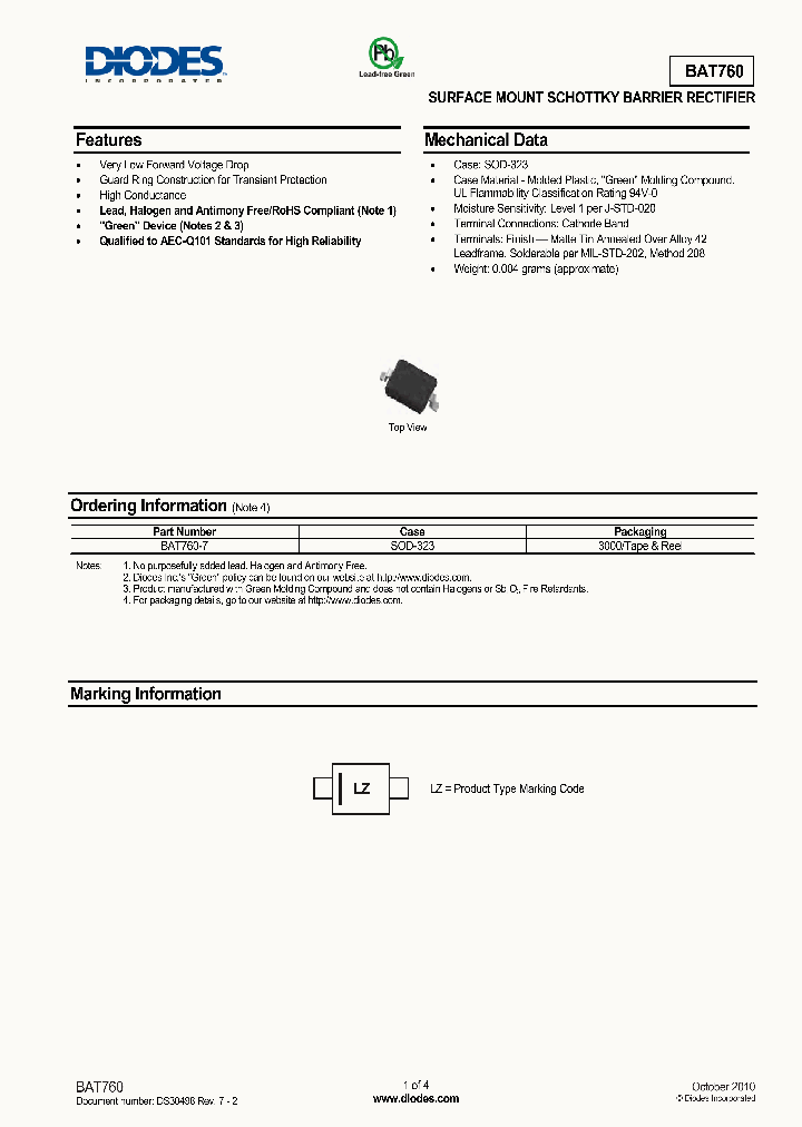 BAT76010_1460060.PDF Datasheet