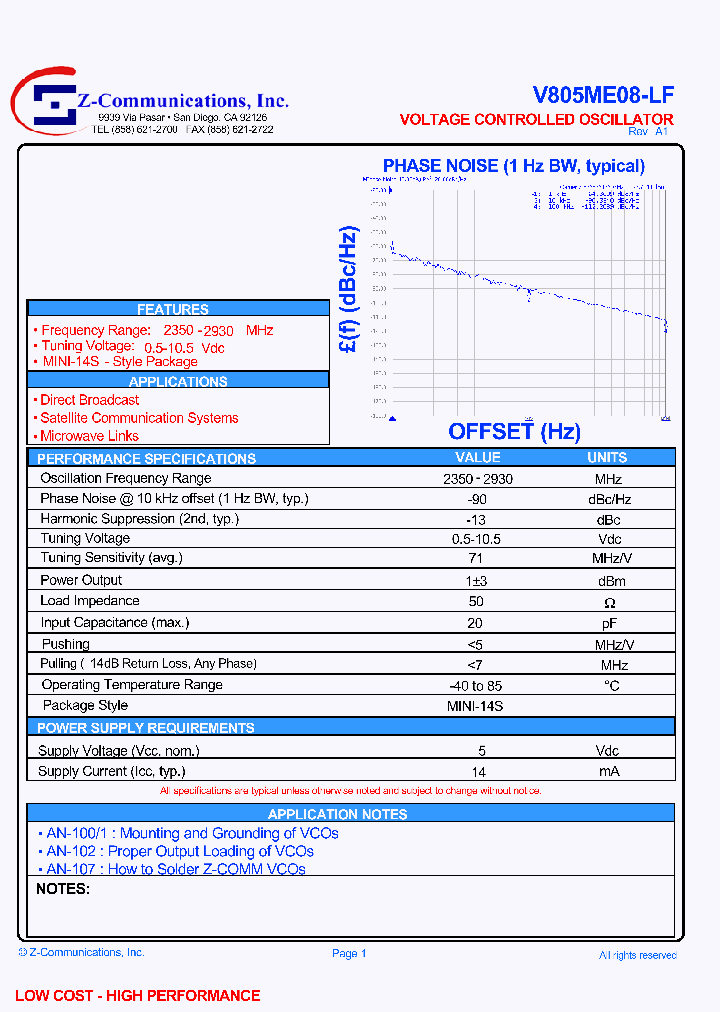 V805ME08-LF_1004099.PDF Datasheet