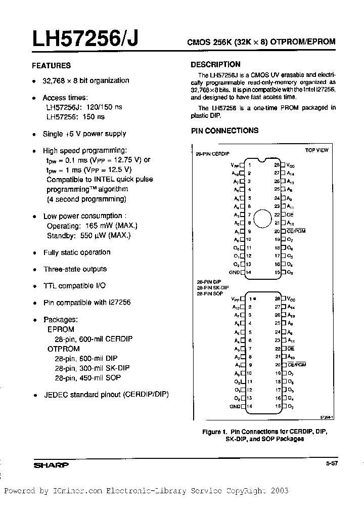 LH57256J-15_1561914.PDF Datasheet