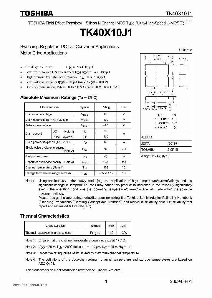 TK40X10J1_1838789.PDF Datasheet