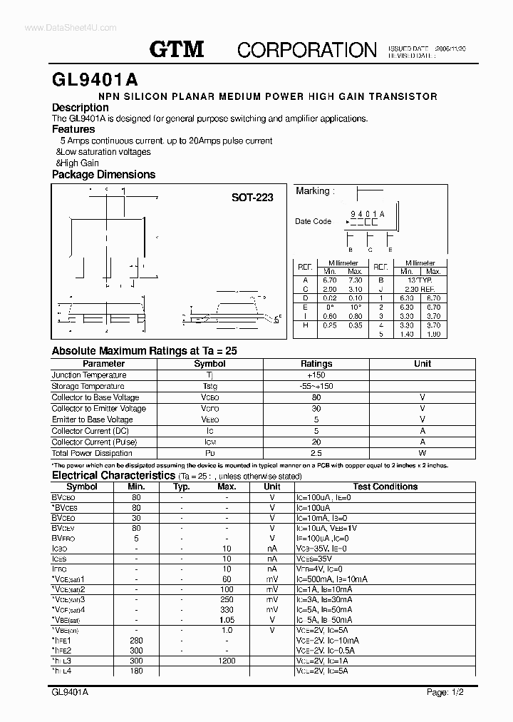 GL9401A_2026726.PDF Datasheet