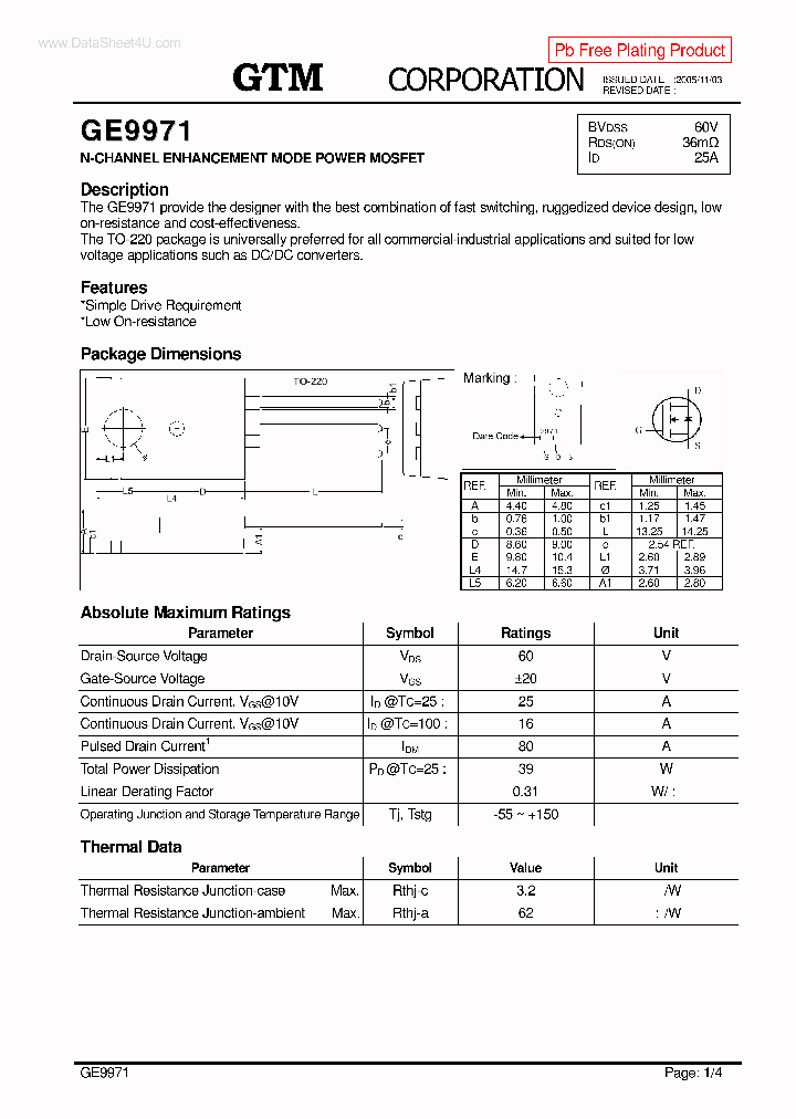 GE9971_2051426.PDF Datasheet