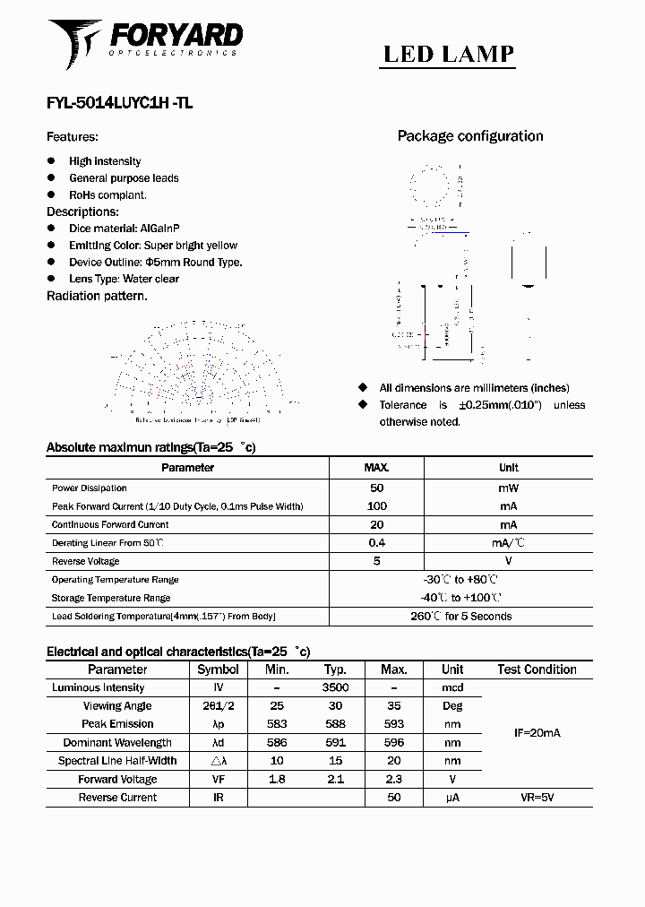 FYL-5014LUYC1H-TL_2556606.PDF Datasheet