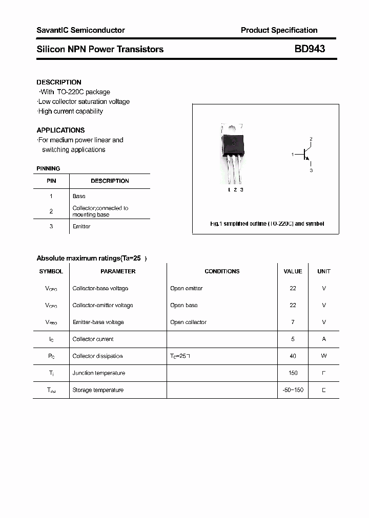 BD943_2557319.PDF Datasheet