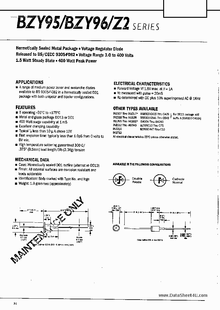 BZY95_2693996.PDF Datasheet