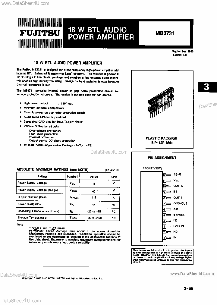 MB3731_2740355.PDF Datasheet