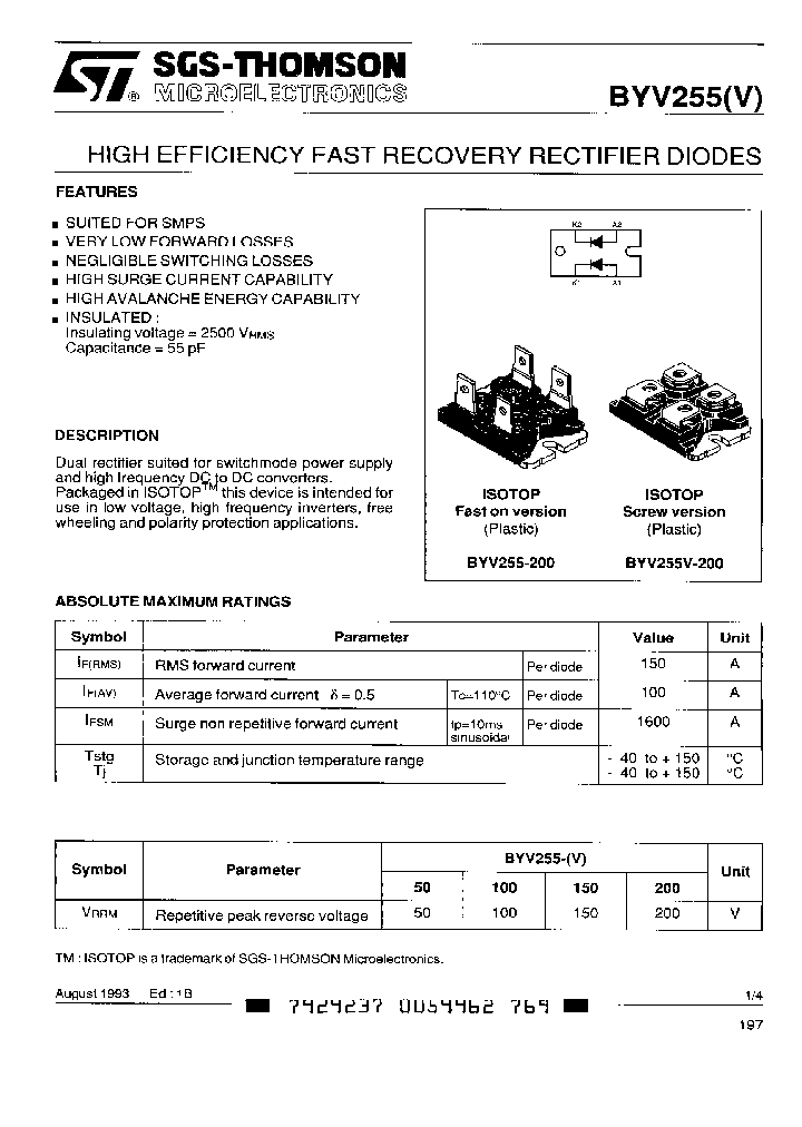 BYV255-50_2743521.PDF Datasheet