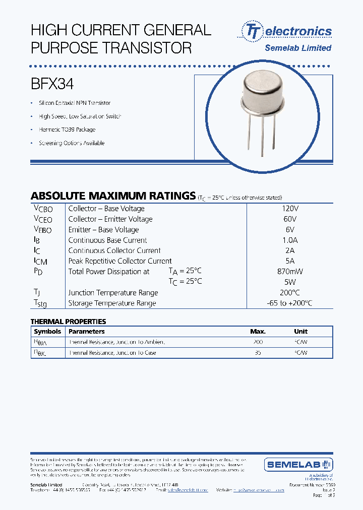 BFX34_3123848.PDF Datasheet