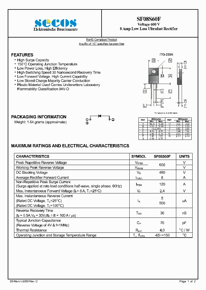 SF08S60F_3217222.PDF Datasheet