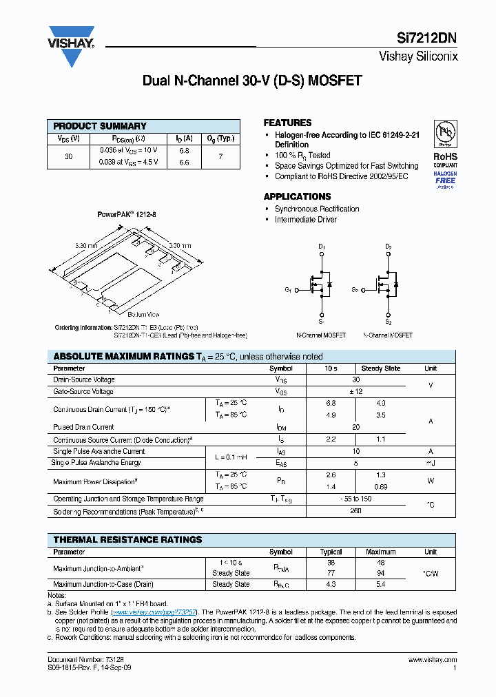 SI7212DN-T1-E3_3420091.PDF Datasheet