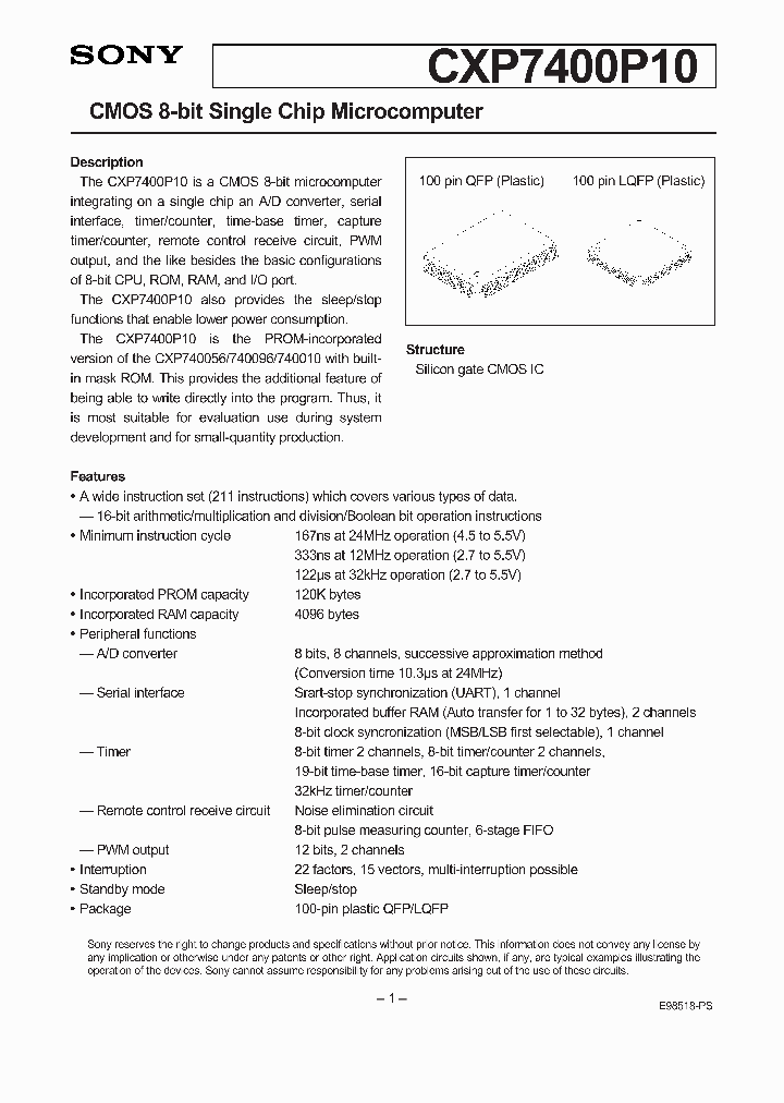 CXP7400P10Q_3512397.PDF Datasheet