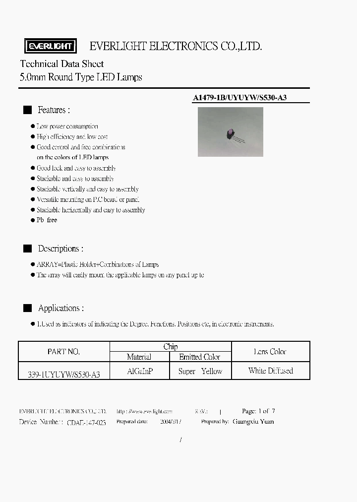 A1479-1BUYUYWS530-A3_3758954.PDF Datasheet