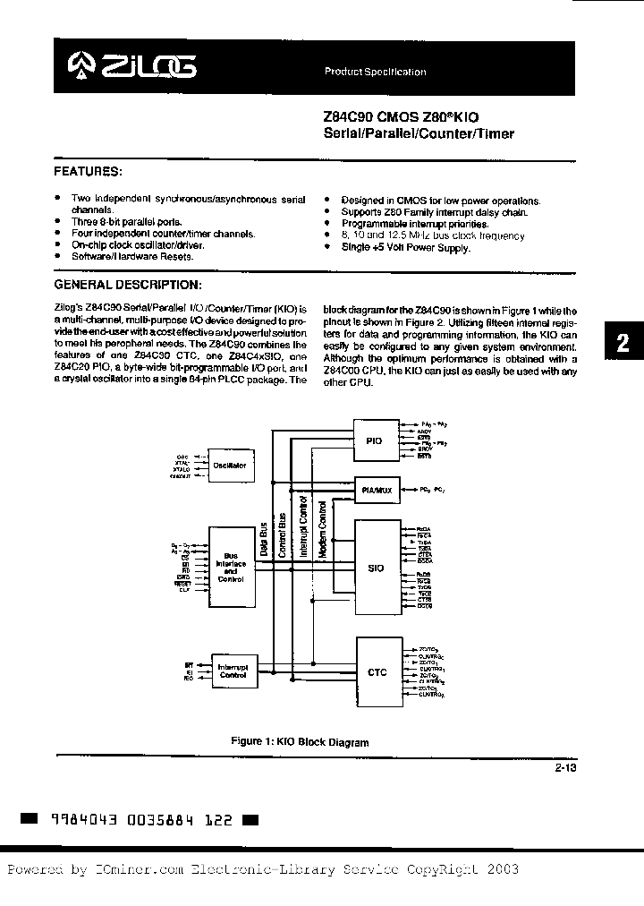 Z84C90-12VSC_3773652.PDF Datasheet