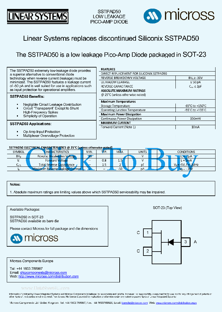 SSTPAD50_4149387.PDF Datasheet