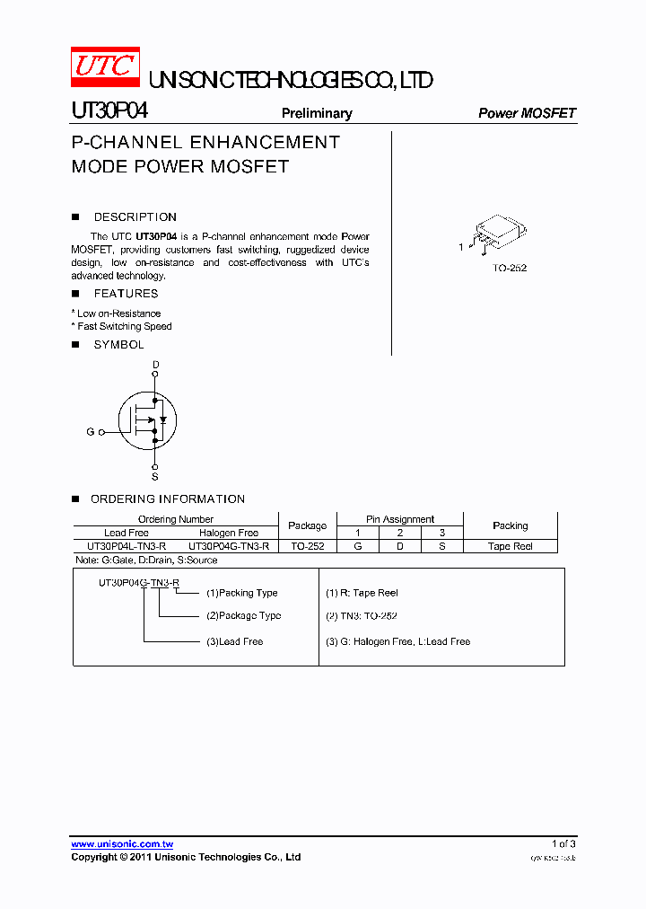 UT30P04_4232779.PDF Datasheet