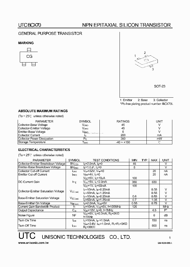 BCX70_4317823.PDF Datasheet