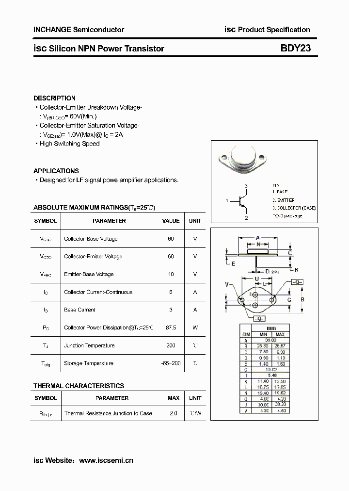 BDY23_4432756.PDF Datasheet