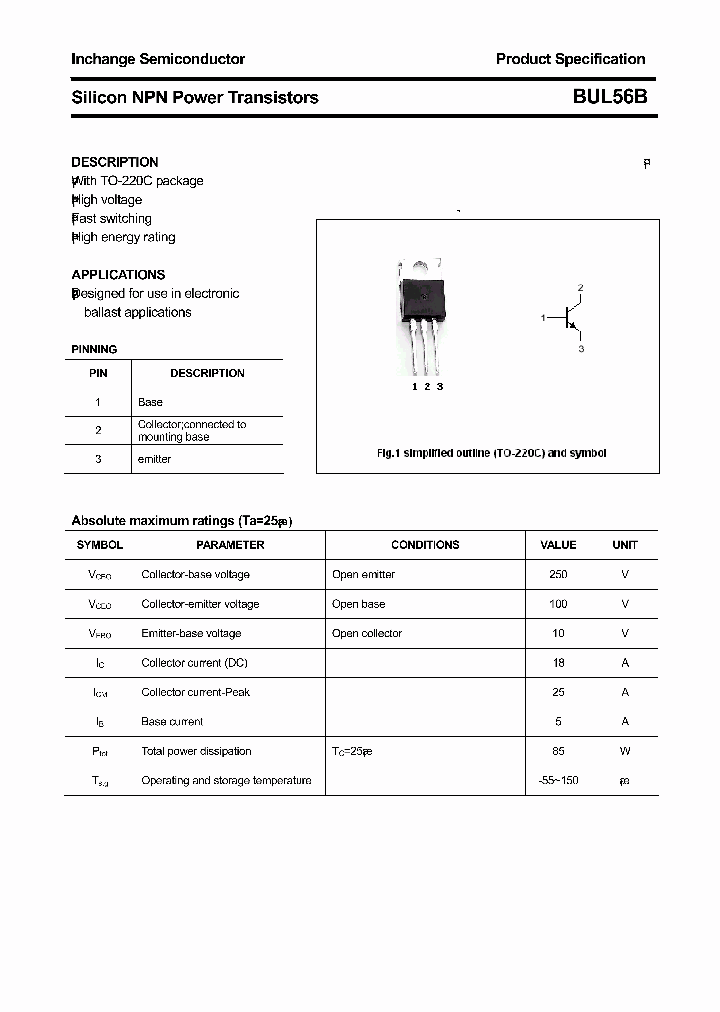 BUL56B_4465095.PDF Datasheet