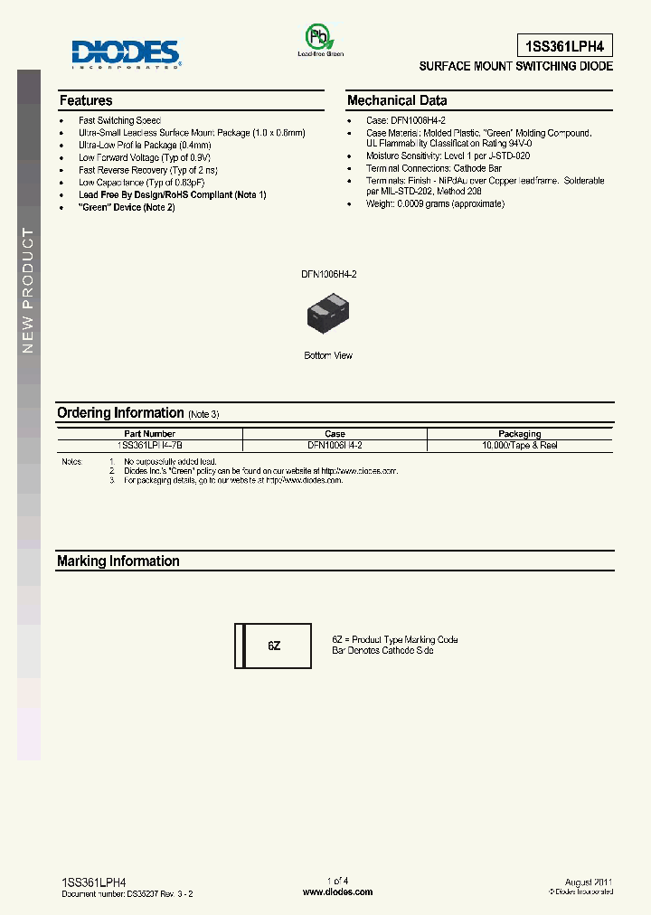 1SS361LPH4-7B_4489023.PDF Datasheet