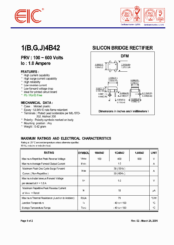 1J4B42_4497984.PDF Datasheet