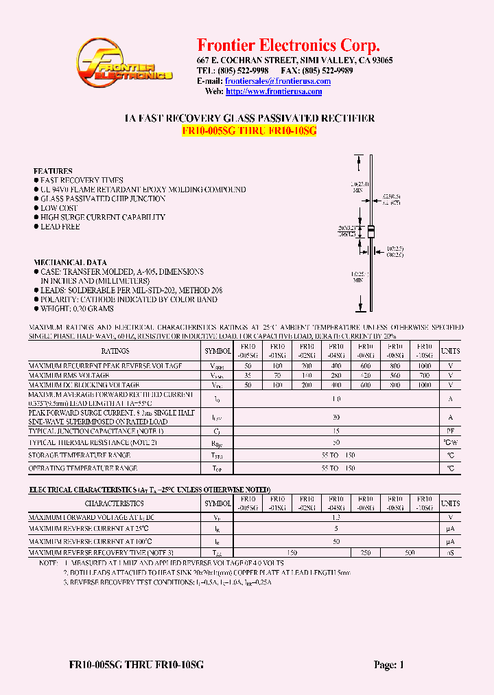 FR10-01SG_4565568.PDF Datasheet