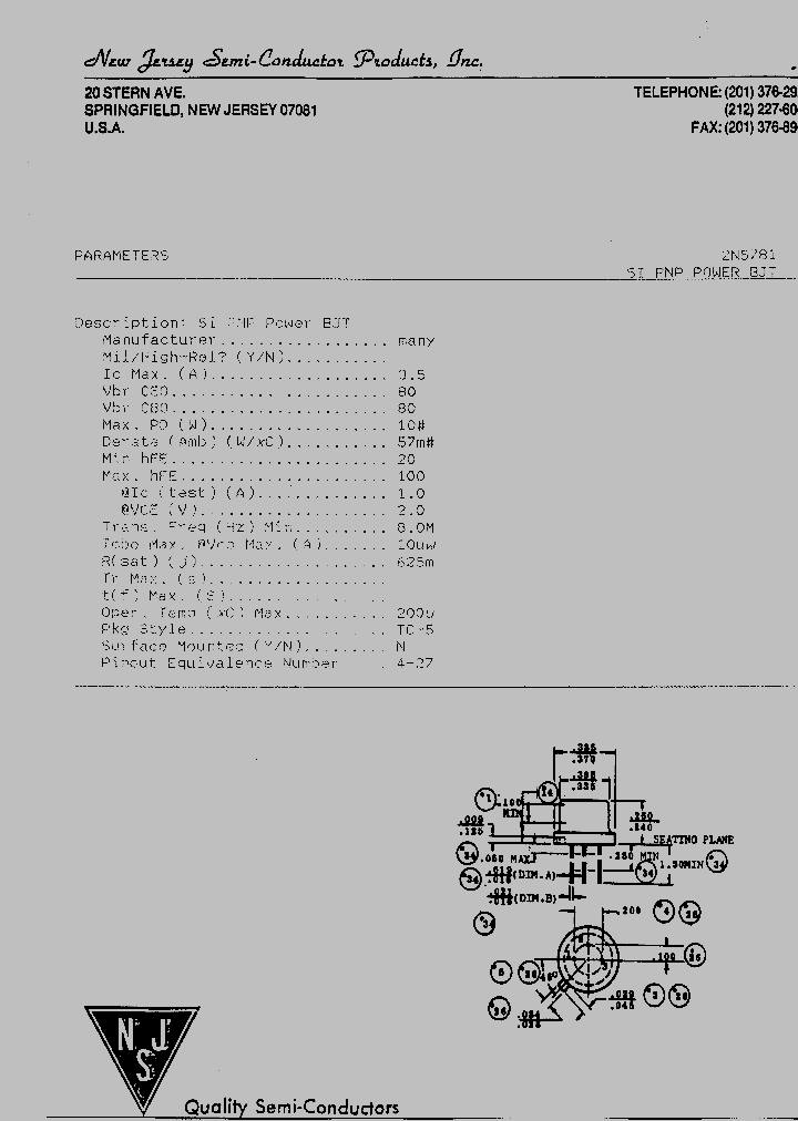 2N5781_4580411.PDF Datasheet