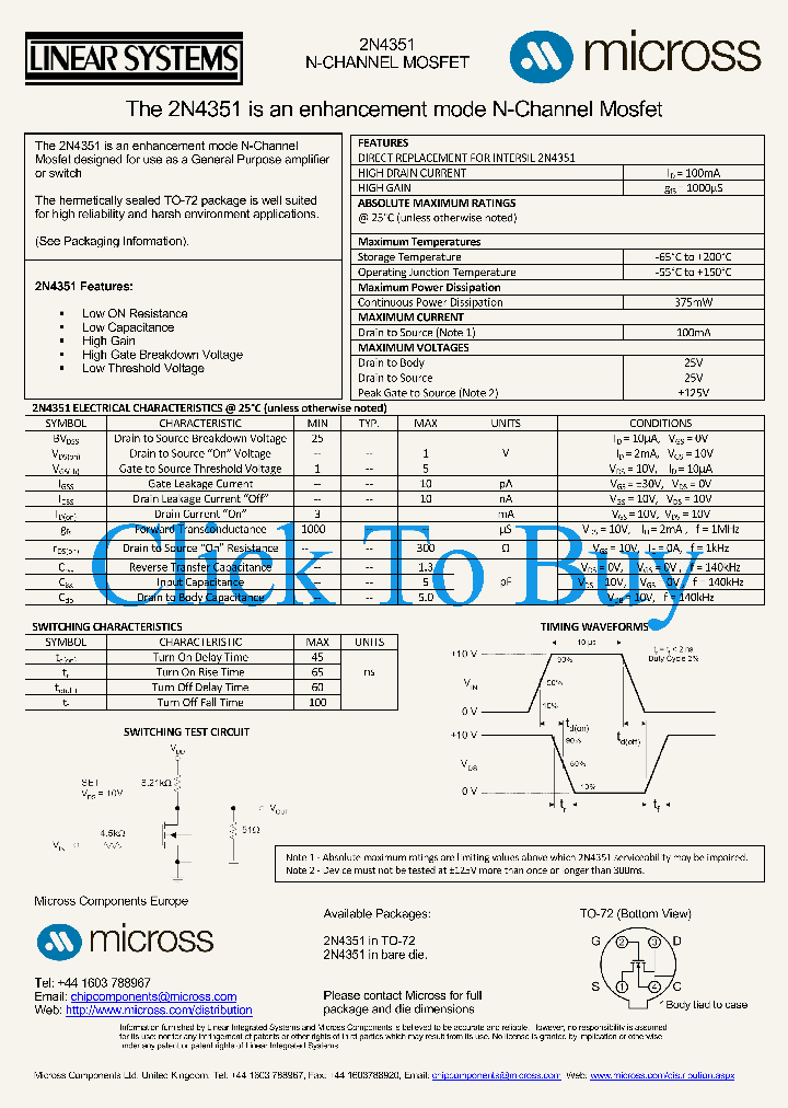 2N4351TO-72_4619821.PDF Datasheet