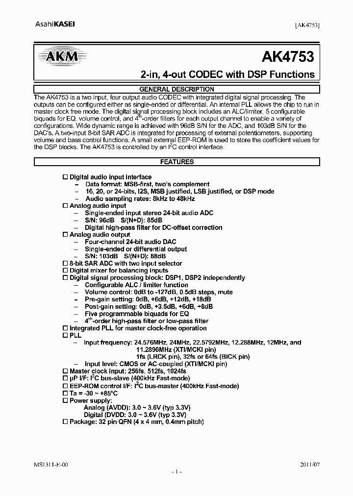 AK4753EN_4726524.PDF Datasheet