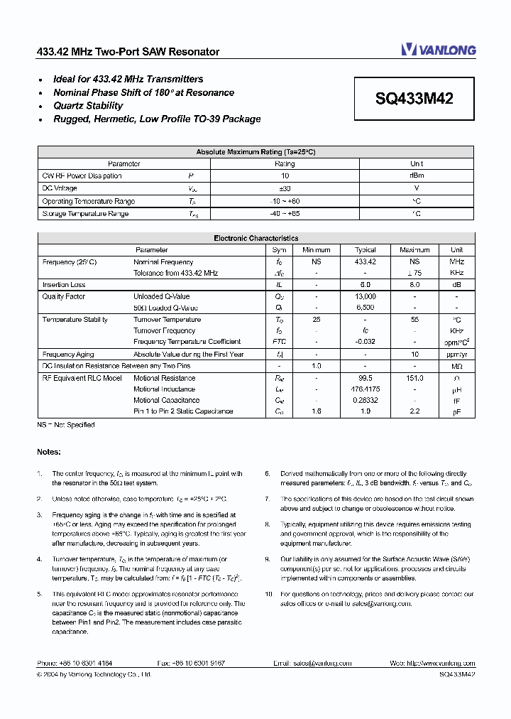 SQ433M42_4740052.PDF Datasheet