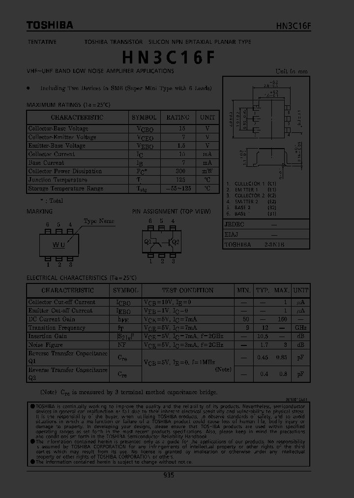 HN3C16F_4820321.PDF Datasheet