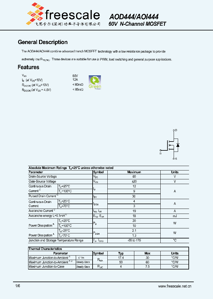 AOI444_5394102.PDF Datasheet