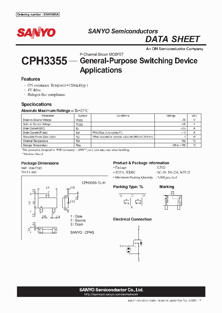 CPH3355-TL-H_5425170.PDF Datasheet