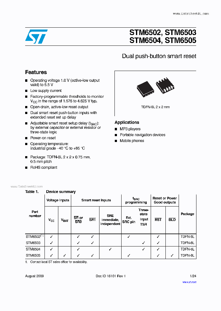STM6502_5440979.PDF Datasheet
