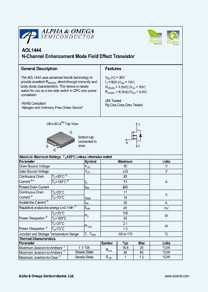 AOL144408_5519995.PDF Datasheet