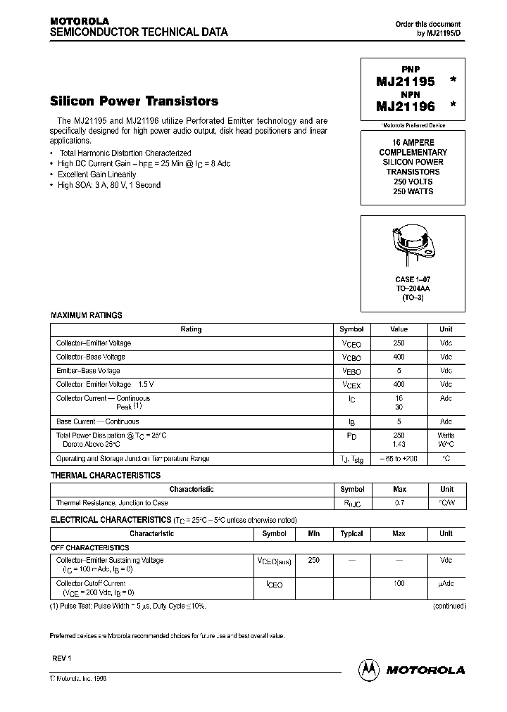 MJ21195_5610520.PDF Datasheet