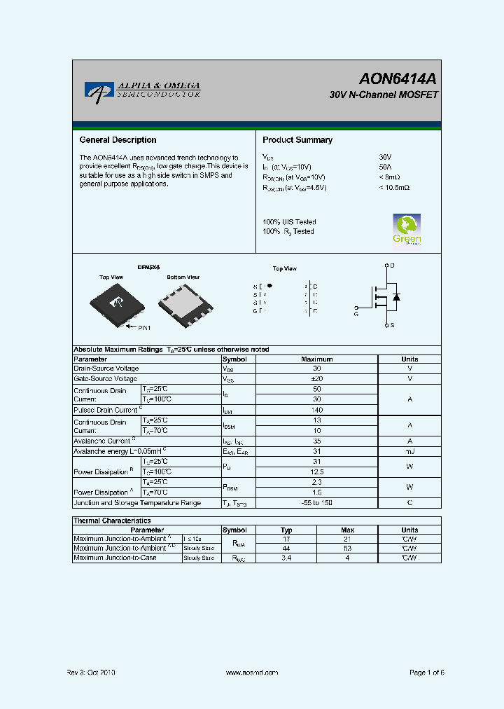 AON6414AL_5676968.PDF Datasheet