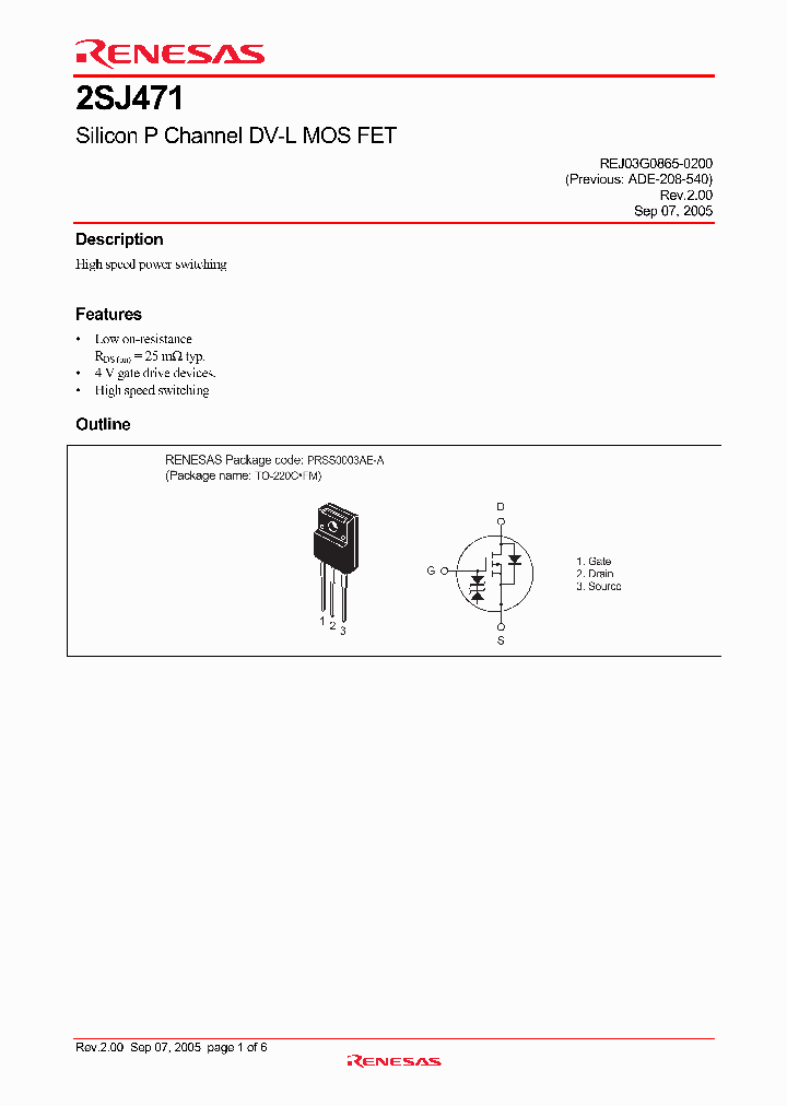 2SJ471-E_5733239.PDF Datasheet