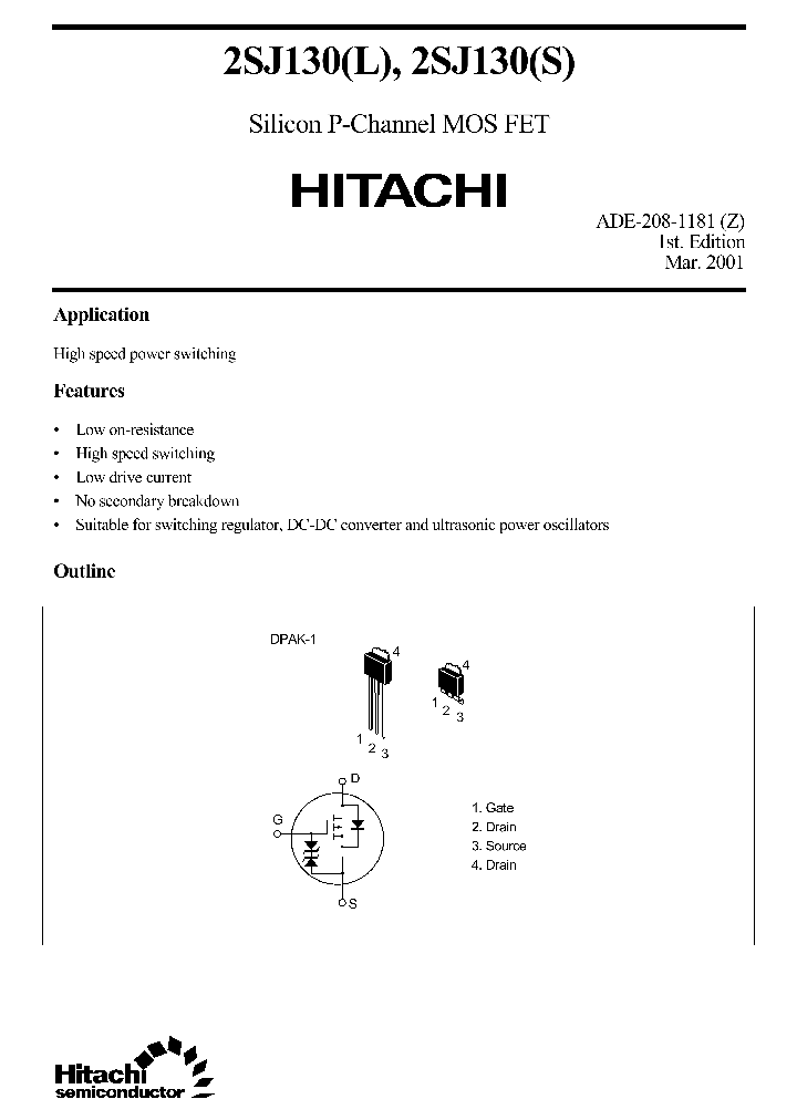 2SJ130LS_5814367.PDF Datasheet