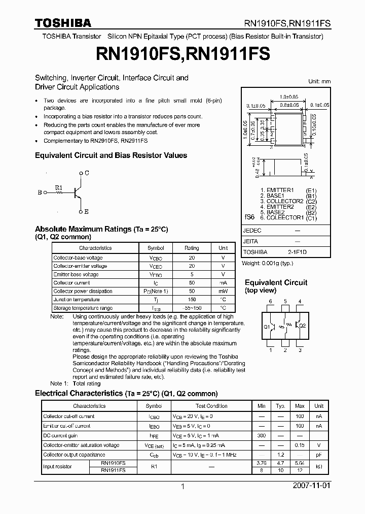 RN1910FS_5891965.PDF Datasheet