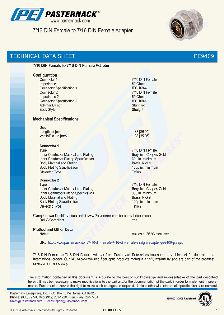 PE9409_6011195.PDF Datasheet