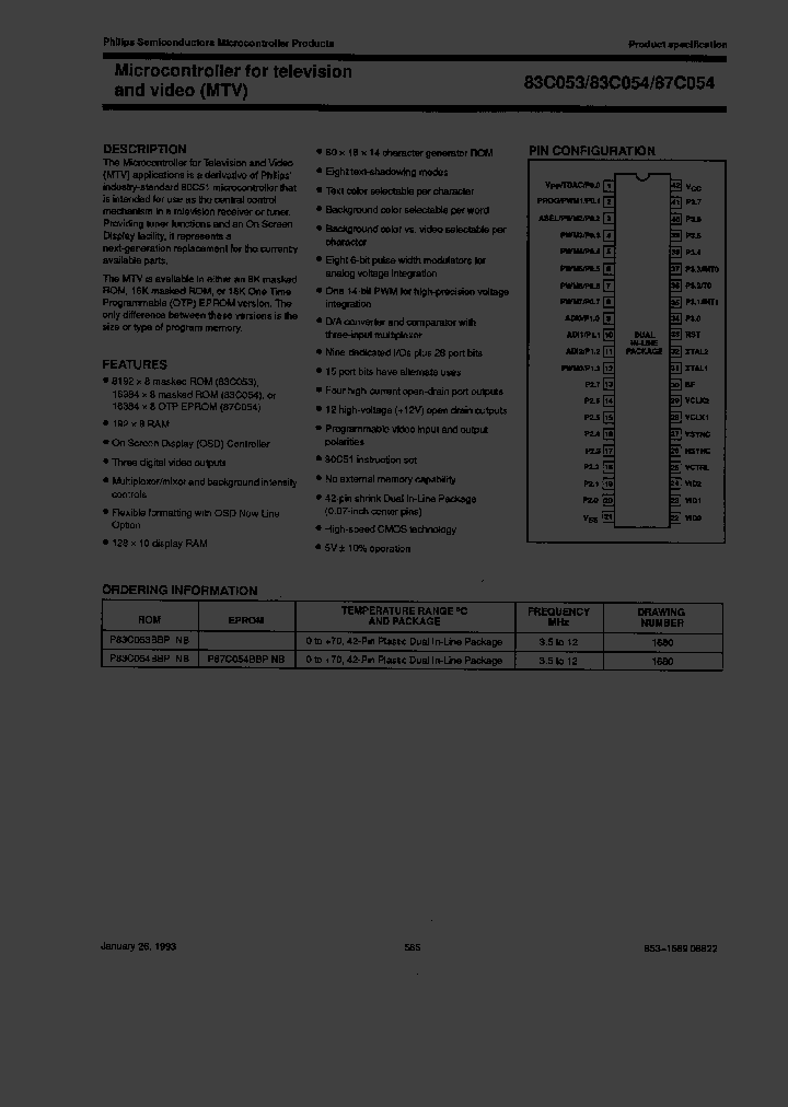 87C054_6031156.PDF Datasheet